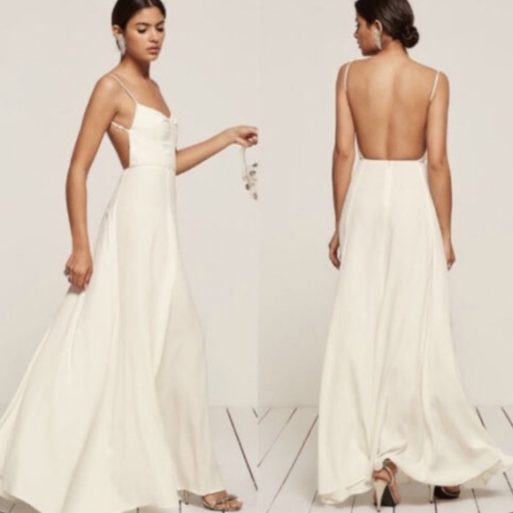 Reformation Dresses & Skirts - Reformation white maxi dress